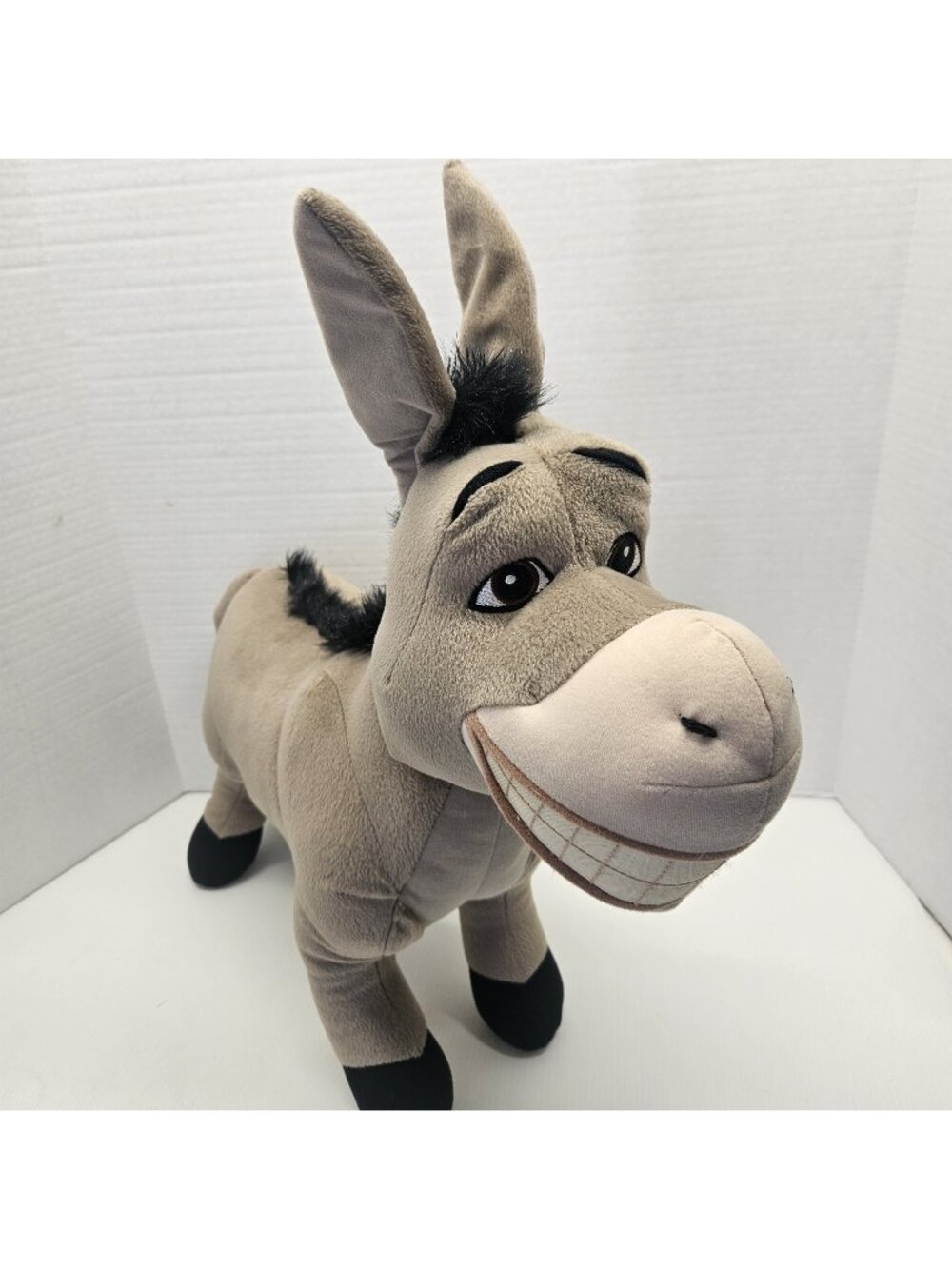 Shrek 2 Dreamworks 21" Donkey Jumbo Giant Stuffed Animal Plush 2004 Hasbro 05808